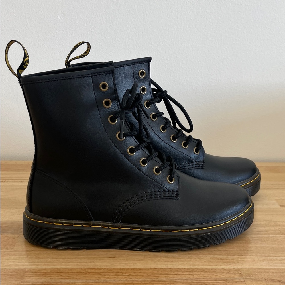 Black Lace-Up Dr Martens Size 7